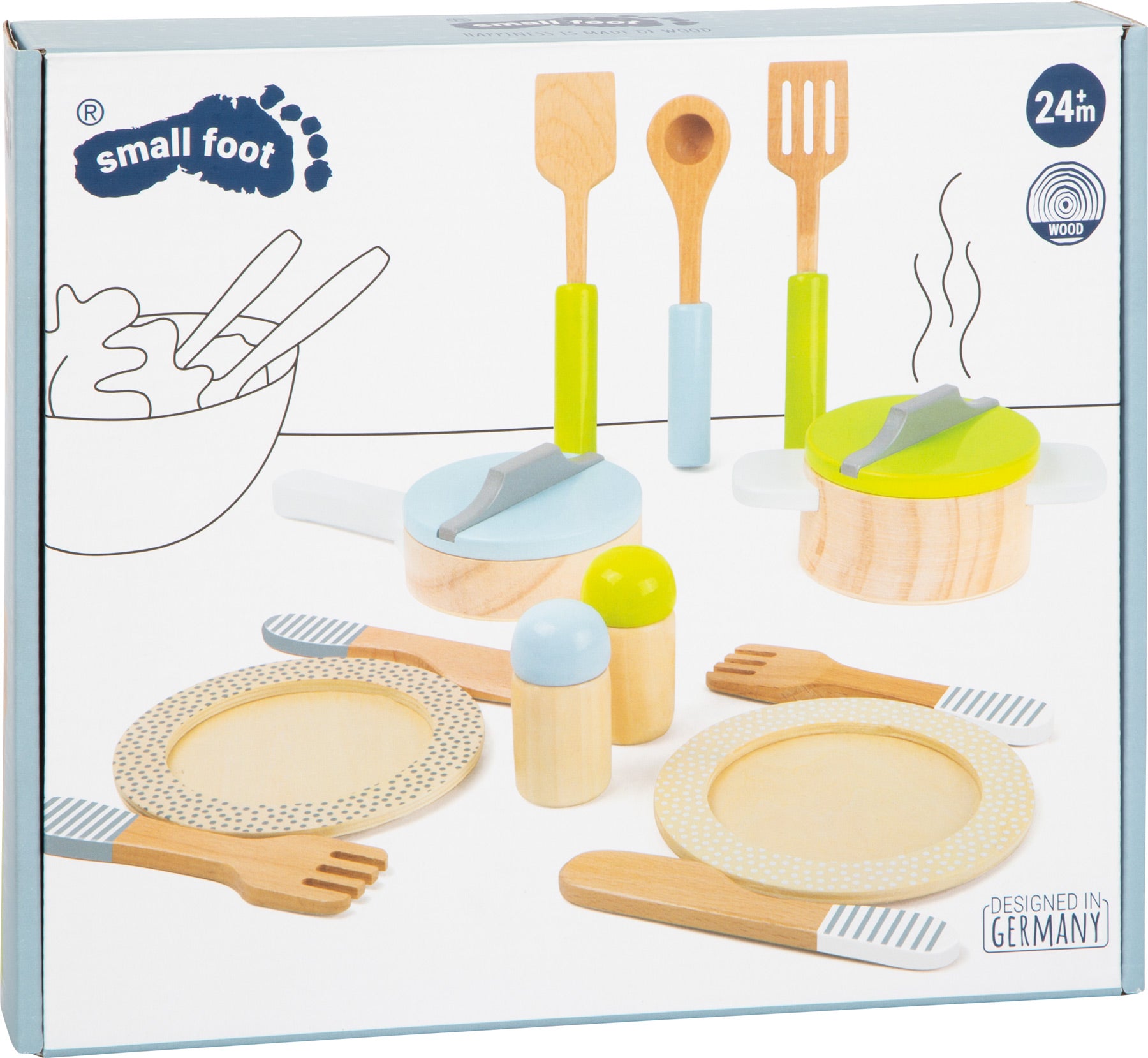 Set posuđa i kuhinjskog pribora za igru kuhinje - slika 6