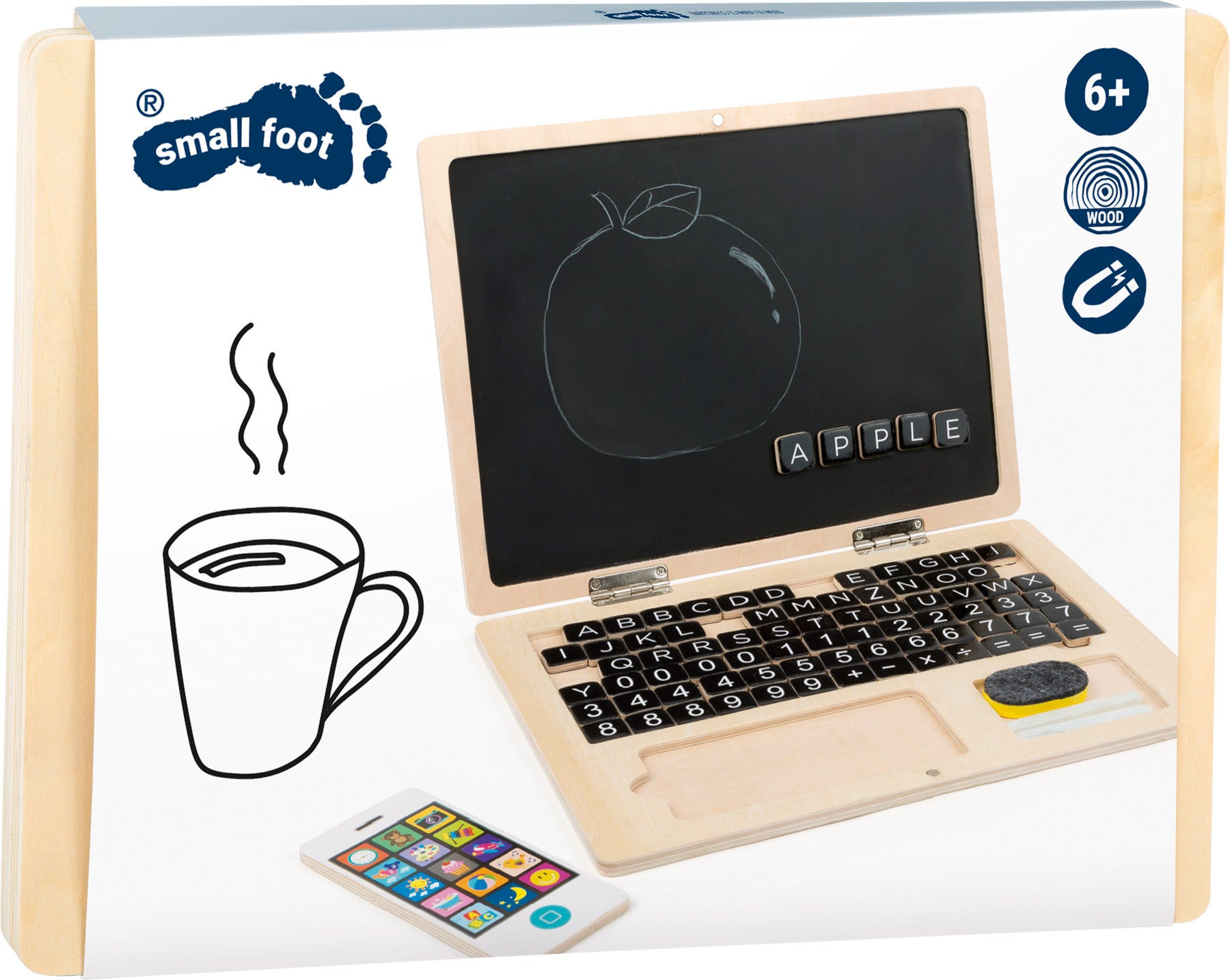 Drveni laptop s magnetskom pločom - slika 8