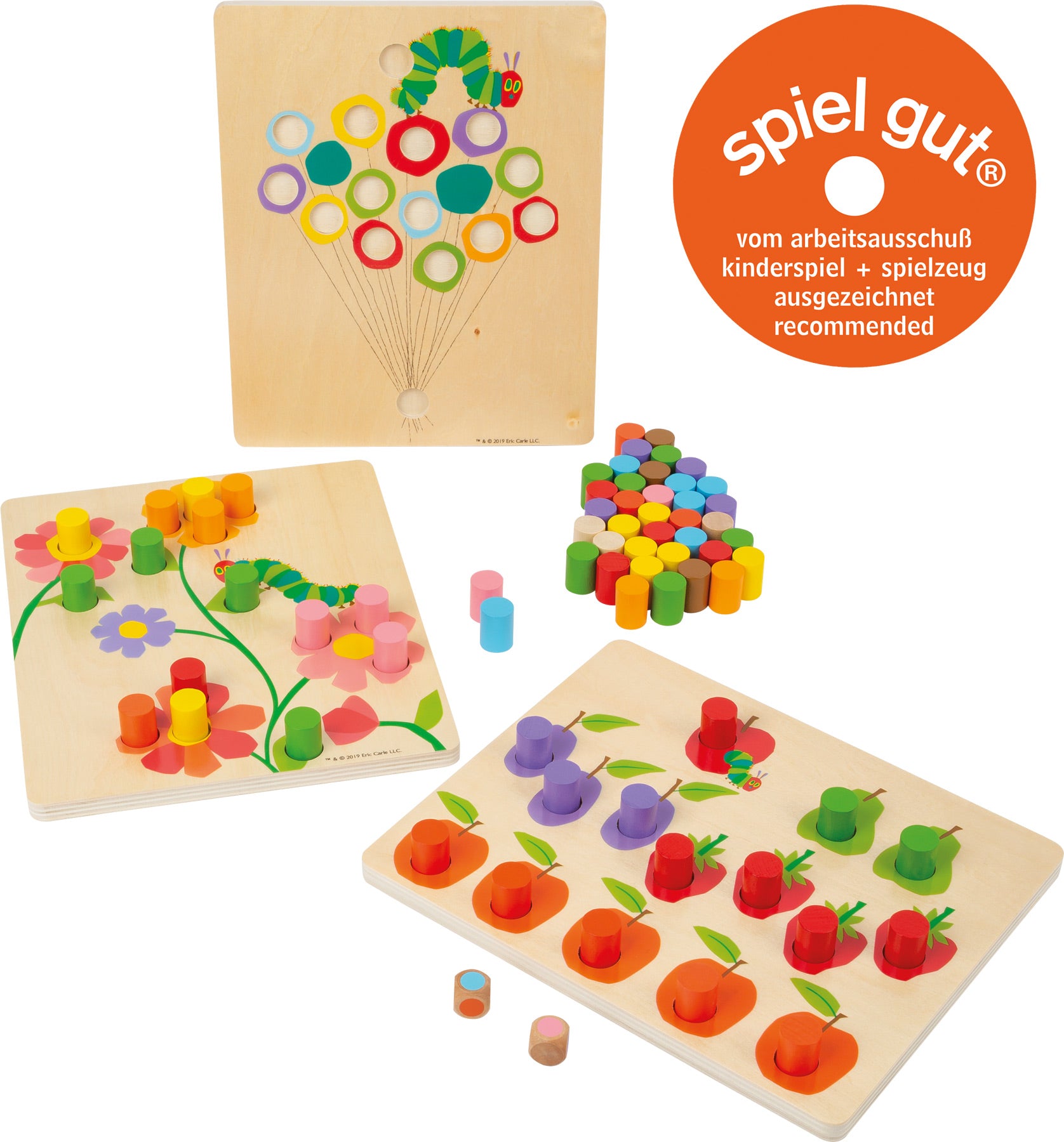 Igra Boje Vrlo Gladne Gusjenice | Materijal: tekstil