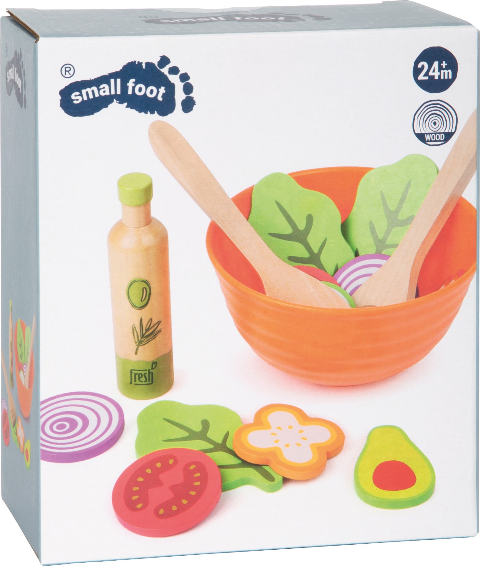 Set za igru s hranom - salata - slika 6