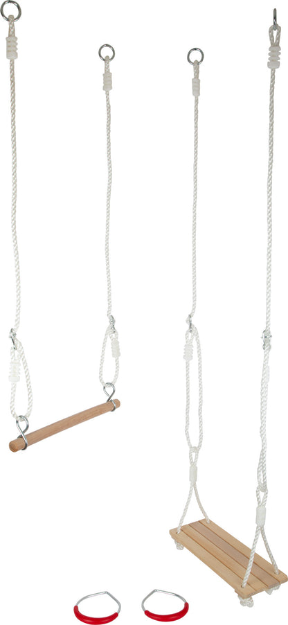 Drvni set za ljuljanje 3-u-1 | Materijal: metal