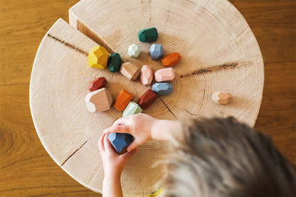 Montessori drvene ravnotežne kocke - slika 2