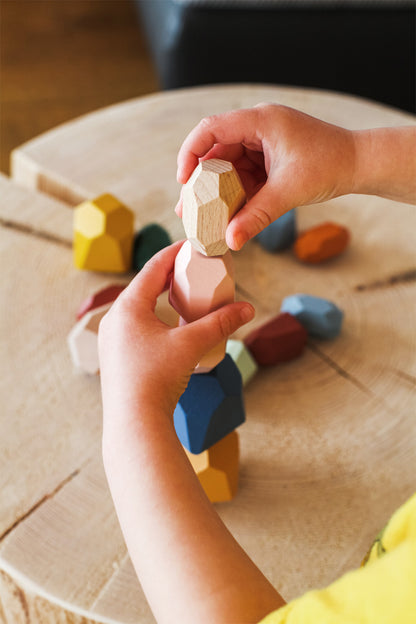 Montessori drvene ravnotežne kocke - slika 3