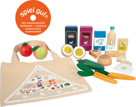 Vegetarijanski prehrambeni set „svježe“ | Materijal: tekstil