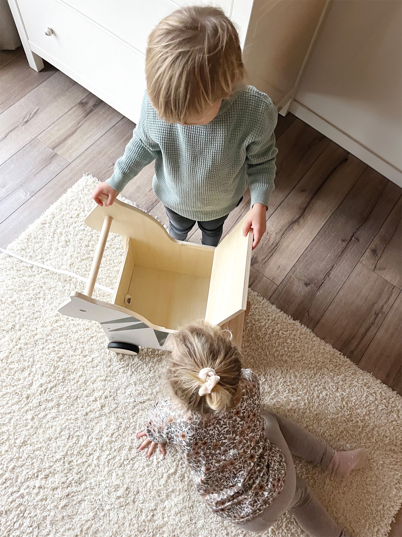Kutija za igračke Zebra s kotačima "Divlji svijet" - slika 3
