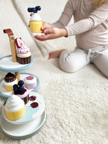 Poslužavnik za prikaz muffina „ukusan“ - slika 2