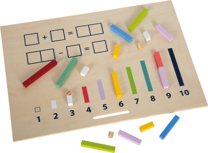 Kutija za učenje matematičkih štapića s brojevima "Educate" - slika 5