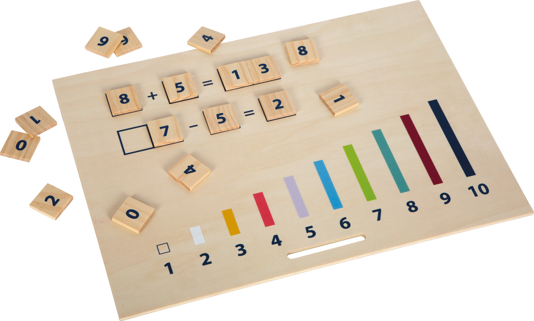 Kutija za učenje matematičkih štapića s brojevima "Educate" - slika 8