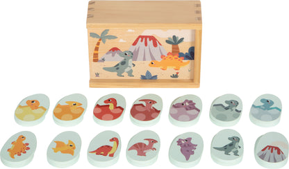 Memorija "Dino" | Paket sadrži 28 memory kartica, idealnih za igru pamćenja i zabavu za sve uzraste. (broj dijelova: 28)