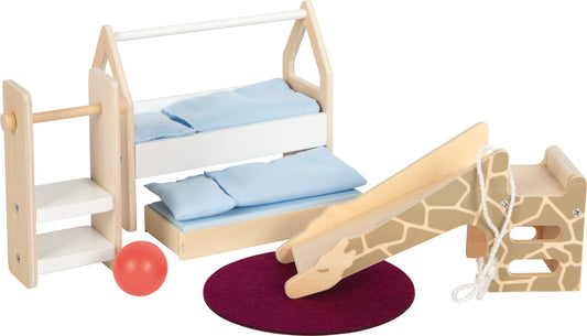 Namještaj za dječju sobu iz kućice za lutke | Materijal: tekstil