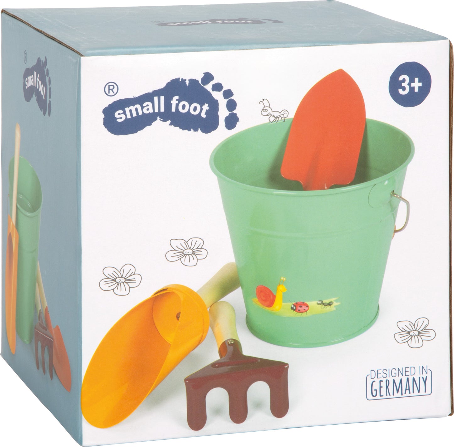 Set vrtnih lopatica s posudom "Mali vrt" - slika 9