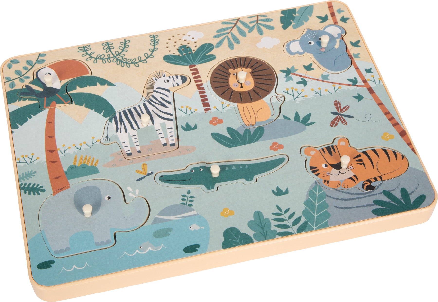 Puzzle "Zvukovi životinja - Safari" - slika 4