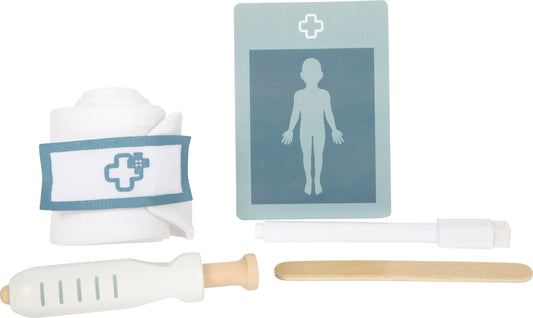 Doktorski set u crvenoj torbi - slika 2