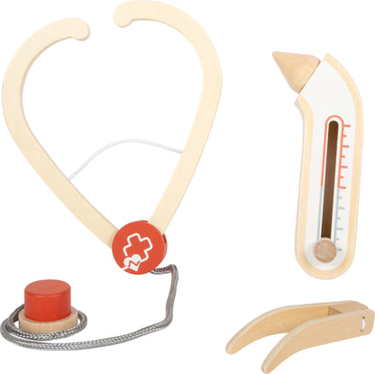 Doktorski set u crvenoj torbi - slika 3