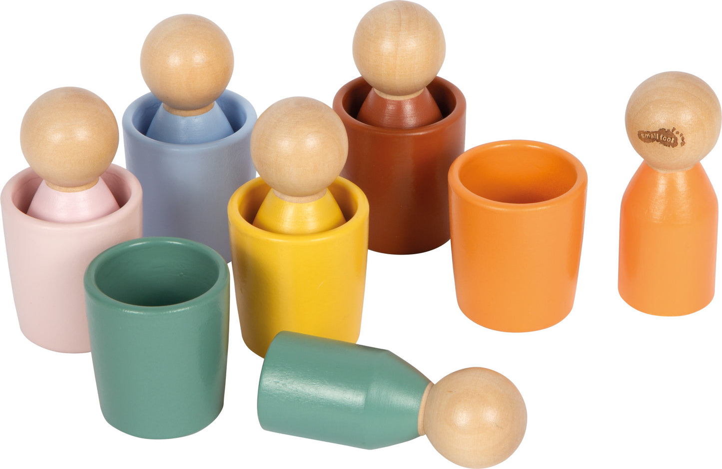 Montessori čaša za sortiranje s figurama - slika 2